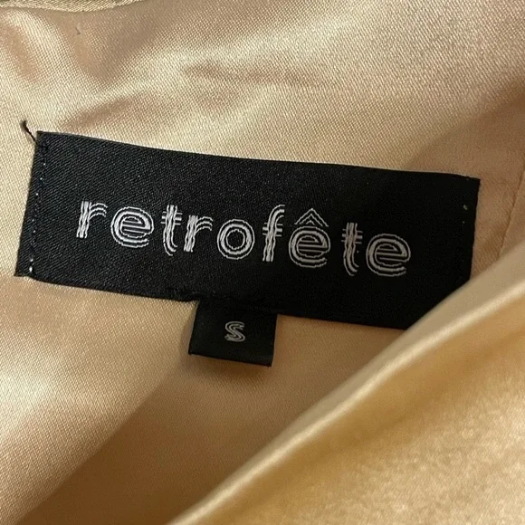 Retrofete Rozik Silk Corset Bodysuit